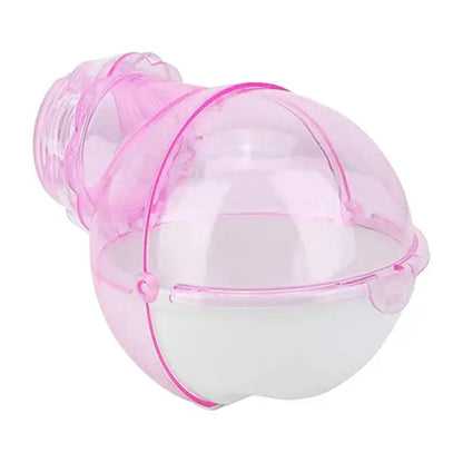 Hamster Bathroom Box Removable Hamster Cage Accessories Hamster Toilet Dust Bath for Hamsters Translucentsand Bath